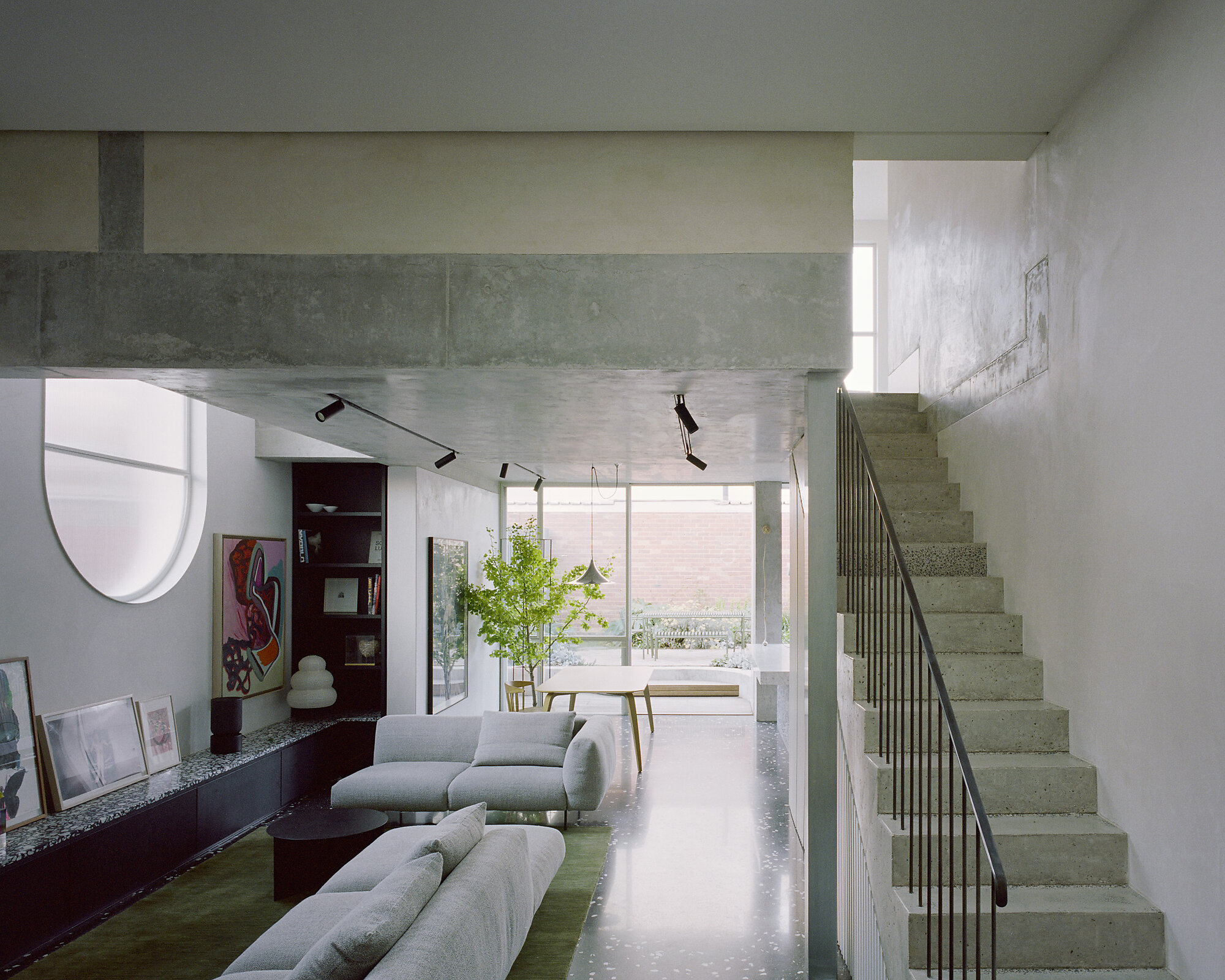 Interior photograph of South Melbourne House by Rory Gardiner